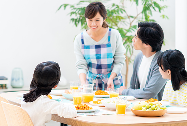 毎日の食生活に彩を